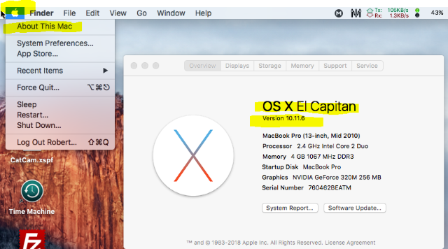 disk cleaner clean mac os 10.11.6
