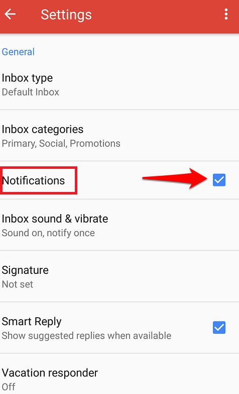 turn on notifications for gmail mac